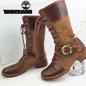 Timberland Tall Boots🍂Vintage|Suede Leather|Lace-up